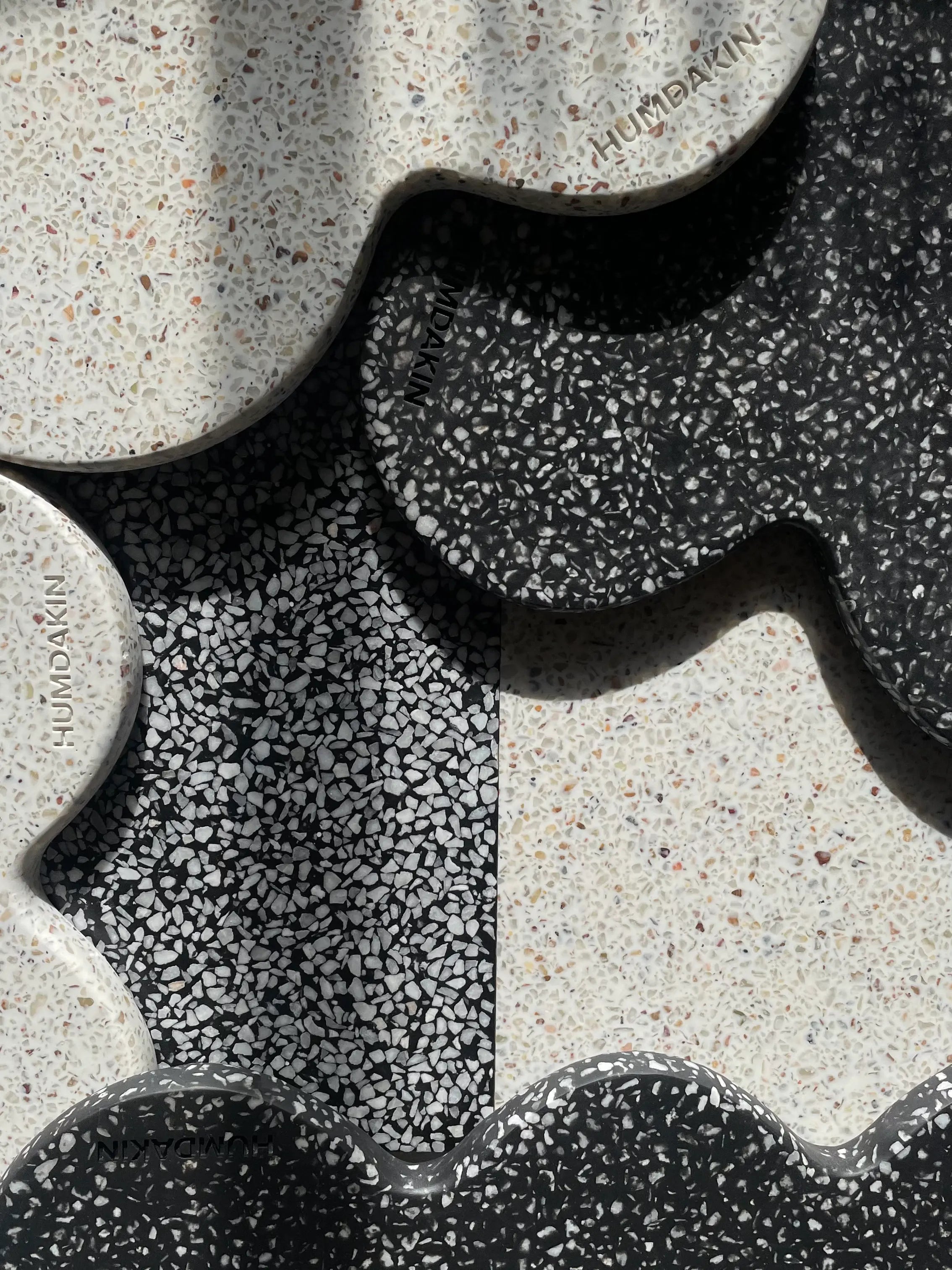 HUMDAKIN Milan - Terrazzobræt Terrazzo 115 Black